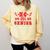 Cross Country Senior Night Senior 2025 Graduation Party 5 Comfort Colors Sweatshirt Butter