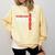 Cross Country Senior Night Senior 2025 Graduation Party 6 Comfort Colors Sweatshirt Butter