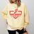 Cross Country Senior Night Senior 2025 Graduation Party 7 Comfort Colors Sweatshirt Butter