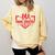 Cross Country Senior Night Senior 2025 Graduation Party 8 Comfort Colors Sweatshirt Butter