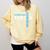 Cross Country Senior Night XC Senior 2026 Graduation 50 Comfort Colors Sweatshirt Butter