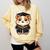 Cute Hamster Graduation Comfort Colors Sweatshirt Butter