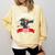 Dabbing Graduation Class Of 2018 Women Comfort Colors Sweatshirt Butter