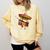 Dabbing Mexican Pizza Dance Food Lover Graduation Comfort Colors Sweatshirt Butter