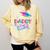 My Daddy Did It Tee Graduation Graduated Dad Proud Children Comfort Colors Sweatshirt Butter