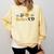 Doctor Of Education She BelievED EdD Graduation Comfort Colors Sweatshirt Butter