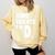 Doctor Of Osteopathic Medicine Graduation Comfort Colors Sweatshirt Butter