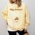 Dog-Trovert Shih Tzu Humor Definition Introvert Comfort Colors Sweatshirt Butter