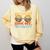 Don't Like Me Antisocial Introvert & Anti Social Comfort Colors Sweatshirt Butter