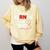 Earned It 2023 For Nurse Graduation Or RN LPN Class Of 2023 Comfort Colors Sweatshirt Butter