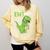 EMT Rex Paramedic Graduation Firefighter Comfort Colors Sweatshirt Butter