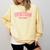 Esthetician Est 2024 For Esthetician Student Graduation Comfort Colors Sweatshirt Butter