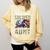 My Favorite Soldier Calls Me Aunt US Army Graduation Aunt Comfort Colors Sweatshirt Butter