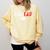 FinishEdD Doctor Of Education Graduate EdD Graduation Comfort Colors Sweatshirt Butter