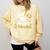 FinishEdD Doctor Of Education Graduation EdD Graduate Comfort Colors Sweatshirt Butter