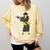 Flossing Graduation Class Of 2019 Women Comfort Colors Sweatshirt Butter