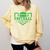 Football Senior Night Football Senior 2025 Graduation 24 Comfort Colors Sweatshirt Butter