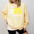 Football Senior Night Football Senior 2025 Graduation 55 Comfort Colors Sweatshirt Butter