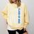 Funny Class Of 2021 American Flag Senior Graduation Comfort Colors Sweatshirt Butter