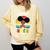 Future HBCU Grad Graduate Afro Girl College Graduation Comfort Colors Sweatshirt Butter