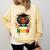 Future HBCU Grad Graduation Students Girl Kids Comfort Colors Sweatshirt Butter