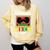 Future HBCU Grad HBCU Tomorrow Girl Graduation Kids Comfort Colors Sweatshirt Butter