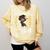 Girl Magic Graduate Kindergarten Graduation 2023 Comfort Colors Sweatshirt Butter