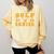 Golf Senior Night Golf Senior 2025 Graduation 14 Comfort Colors Sweatshirt Butter