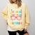 Goodbye 1st Grade Graduation To Second Grade First Summer Comfort Colors Sweatshirt Butter