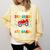 Goodbye 3rd Grade Hello 4th Grade Graduation 2024 Comfort Colors Sweatshirt Butter