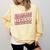 Goodbye Middle School Hello High School 8th Grade Graduation Comfort Colors Sweatshirt Butter