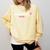 Graduate Flamingo 2018 Cute Graduation Comfort Colors Sweatshirt Butter