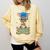 Graduate Kangaroo Class Of 2025 Kids Graduation Comfort Colors Sweatshirt Butter