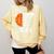 Graduate Senior Class Of 2024 Basketball Player Graduation Comfort Colors Sweatshirt Butter