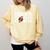 Graduate Senior Class Of 2026 Graduation American Football Comfort Colors Sweatshirt Butter