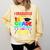 I Graduated From 1st Grade Graduation Matching Student Comfort Colors Sweatshirt Butter