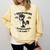 I Graduated Graduate Class 2025 Cat Graduation Comfort Colors Sweatshirt Butter