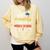 Graduation Bye Elementary Hello Middle School Graduate Comfort Colors Sweatshirt Butter