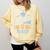 GRADUATION CLASS 2019 Now Back To Bed Senior Graduate Comfort Colors Sweatshirt Butter