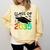 Graduation Class Of 2035 Hand Prints Space Pre-K -12th Grade Comfort Colors Sweatshirt Butter