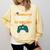 Graduation I Graduated Can I Go Back To Gaming Comfort Colors Sweatshirt Butter