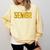 Graduation Party SEN18R Senior 2018 High School T-Shirt Comfort Colors Sweatshirt Butter