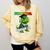 Graduation Preschool Dinosaur T Rex Crushed It Boys Grad Comfort Colors Sweatshirt Butter