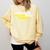 Graduation Student Grad School Class Senior Cute Comfort Colors Sweatshirt Butter