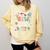 Groovy DSW Doctor Of Social Work Graduation DSW Graduate Comfort Colors Sweatshirt Butter