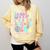 Groovy In My Last Day Of School Era Second Grade Graduation Comfort Colors Sweatshirt Butter