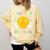 Groovy Next Stop 2nd Grade 1st Grade Graduation 2025 Premium Comfort Colors Sweatshirt Butter