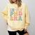 Groovy In My Phd Era Doctorate Graduation Comfort Colors Sweatshirt Butter