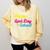 Happy Last Day Of School Graduation Teacher Students Comfort Colors Sweatshirt Butter