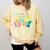 Happy Last Day Of School Student Teacher Graduation Comfort Colors Sweatshirt Butter